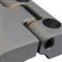 Defender Hinge Rear Door Set Gun Metal Grey - EXT014148 - Exmoor - 1